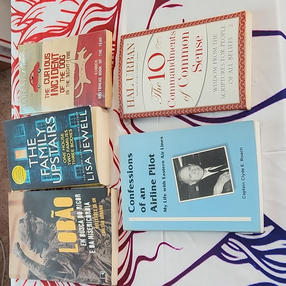 Lot Of 5 Paperback Books Excellent Condition